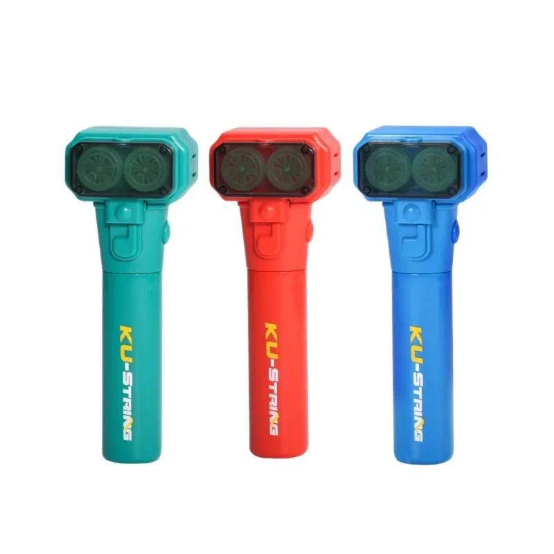 قاذفة حبل مضيئة مع مروحة دوارة - حفلة مضيئة، هيكل قوي ودوران سلس - هدية عيد ميلاد/عيد الميلاد #6