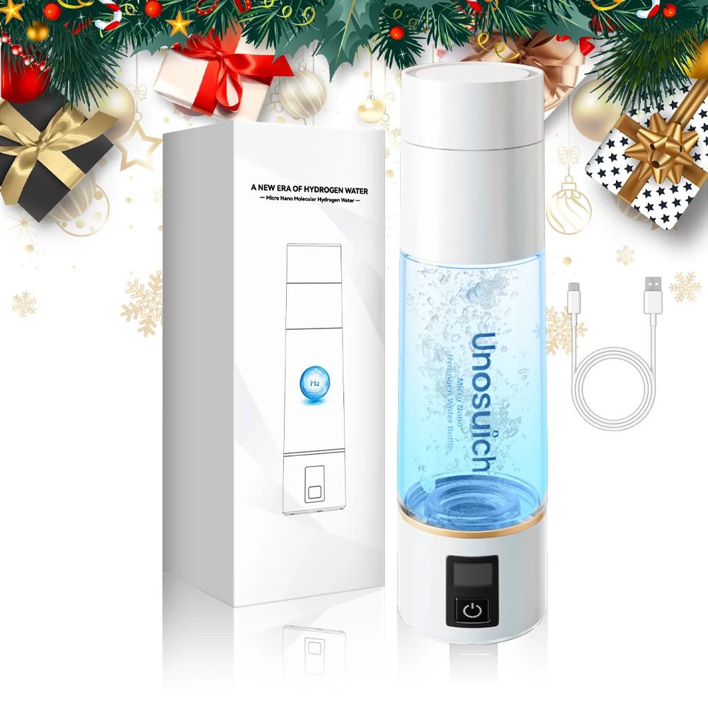 

Micro Nano Hydrogen Water Bottle - Hydrogen Rich Water Bottle Generator - Molecular Hydrogen H2 Gas Infused Water Pitcher/Kettle