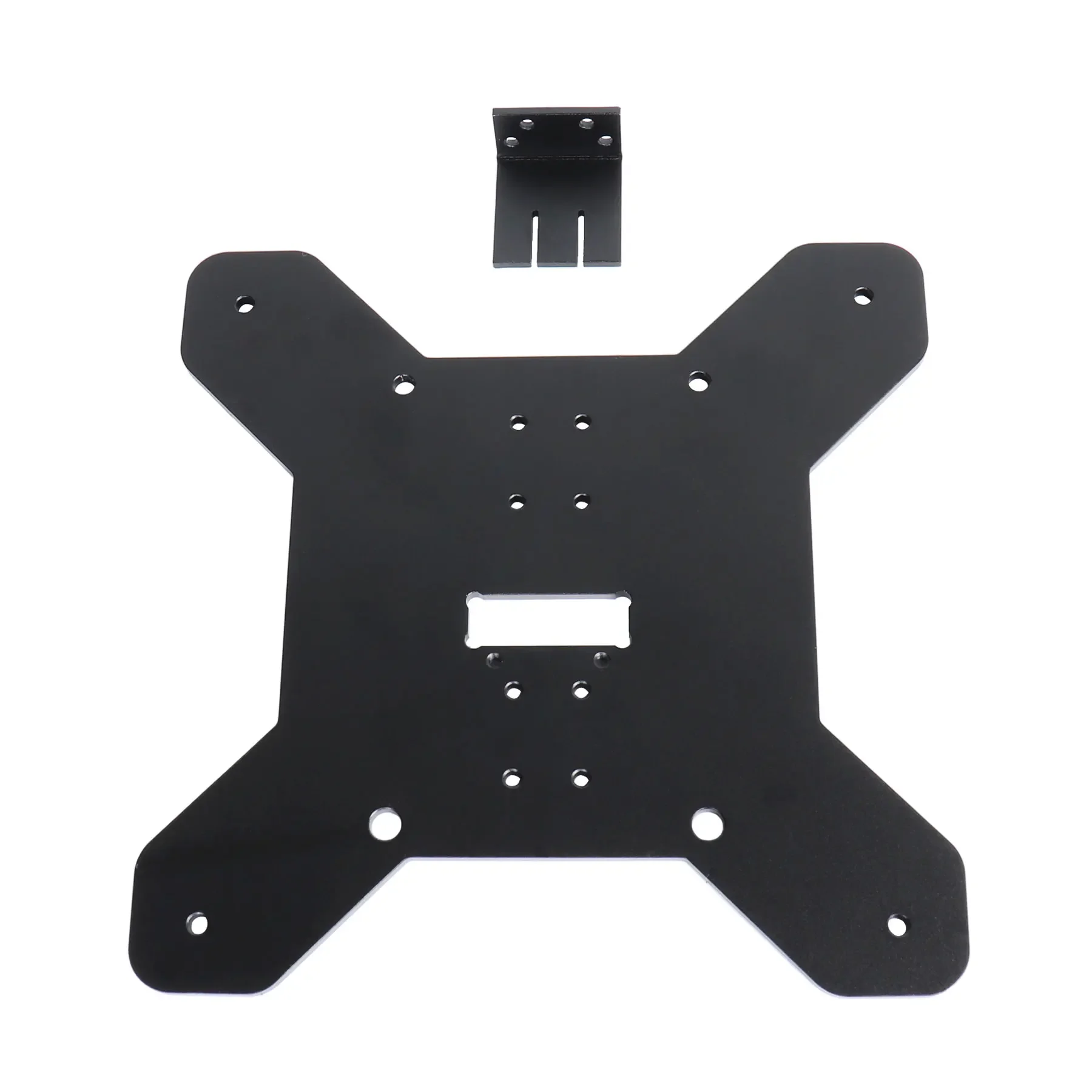 Blurolls Kingroon KP3S Pro Upgrated Parts Y Axis Hotend Bracket Kit Aluminum Alloy CNC for Kingroon 3D Printer view 2