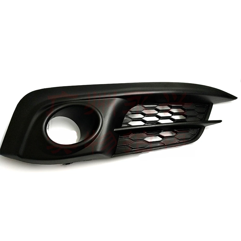 

2pcs/set Car Front Bumper Fog Lamp Shade Double Hole Cover For HONDA Civic 4dr 10th 2016-2018