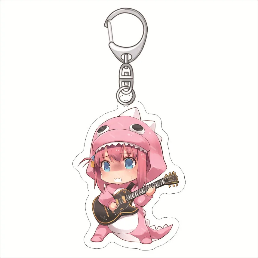 Cute Cartoon Anime BOCCHI THE ROCK!  Figures Kita Ikuyo Gotō Hitori Ijichi Nijika Cosplay Acrylic Keychains Fans Christmas Gifts