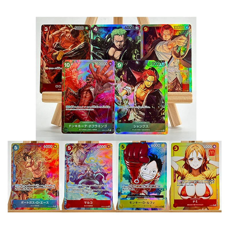 

Японское аниме One Piece Diy Домашний Луффи Зоро Нико Робин Нами Сабо Шанкс Коллекция персонажей Карты Игрушки Подарок