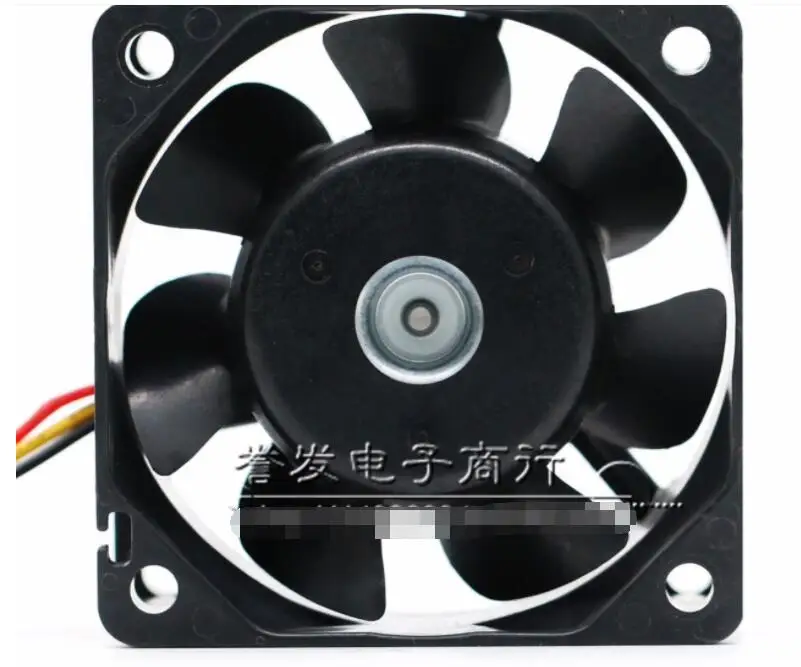 SANYO DENKI 109R0624G4D01 DC 24V 0.13A 60x60x25mm 3-Wire Server Cooling Fan