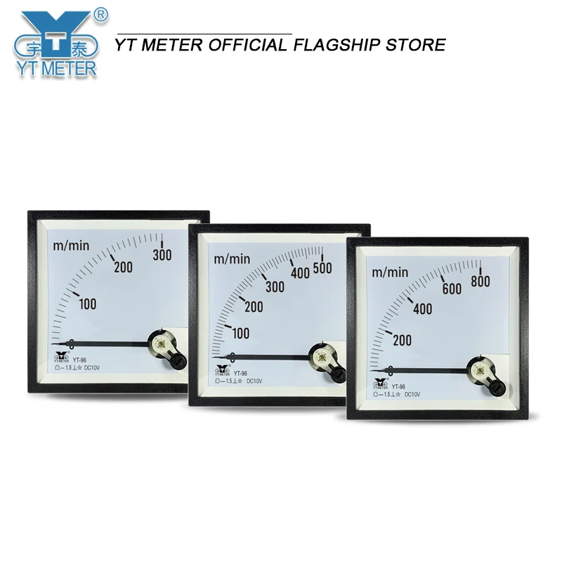 CP96 10V meter pointer 1500m/min1800 m/min voltmeter input 10 volts YT96 BE96