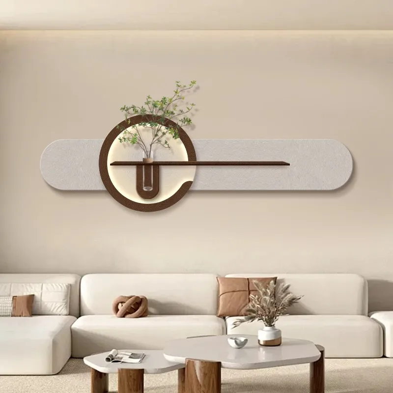 

Decorations LED Wall Lamp Plant for Living Room Sofa Background Bedroom Corridor Modern Interior Home Horizontal Mural Light