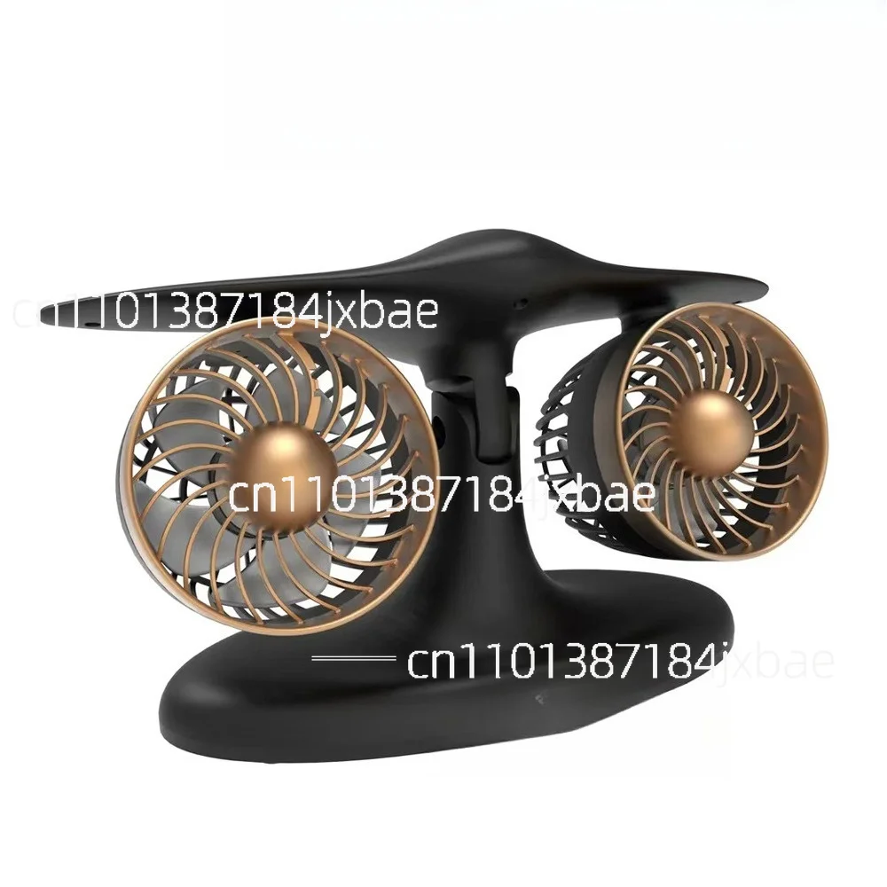 

Creative aircraft top with second-generation desktop fan for long battery life