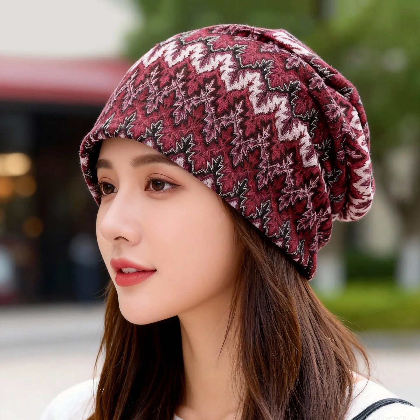 Sombrero de Moda para Mujer, Estilo Bohemio, con Encaje, Gorro Retro