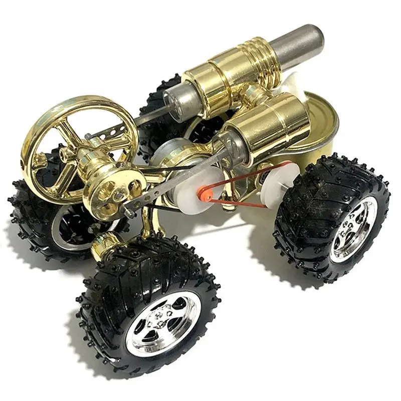 【Ship Within-Stirling Engine Model Car Motor Educational Physics Science Experiment Toy Gift Steam Power Experimental Toy