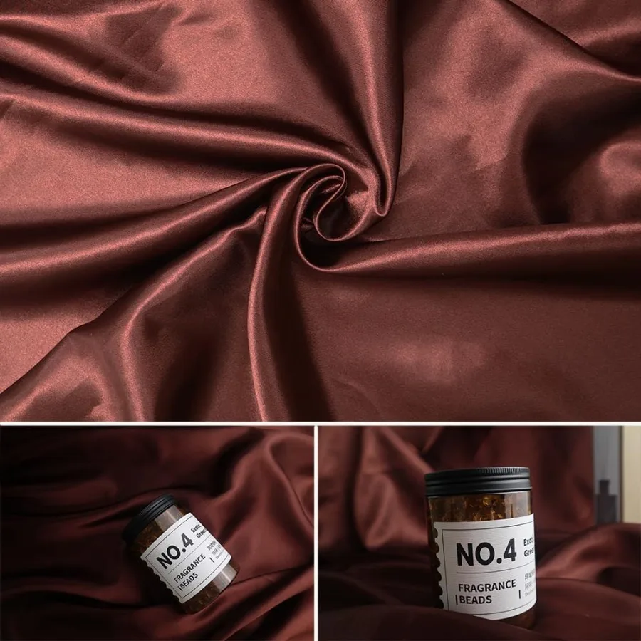 5x3.3ft soie Studio photographique Photo fond pour ongles bijoux cosmétiques nourriture Flatlay Photo arrière-plans marron