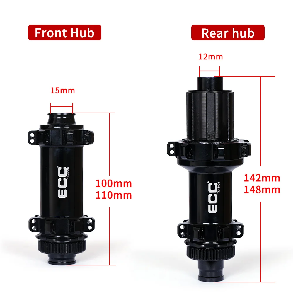 MTB Bike Hub F/R 28H TS500 15x100mm 12x142mm 15x110mm 12x148mm MS HG XD 150T for THRU Centerlock Mountain Bicycle