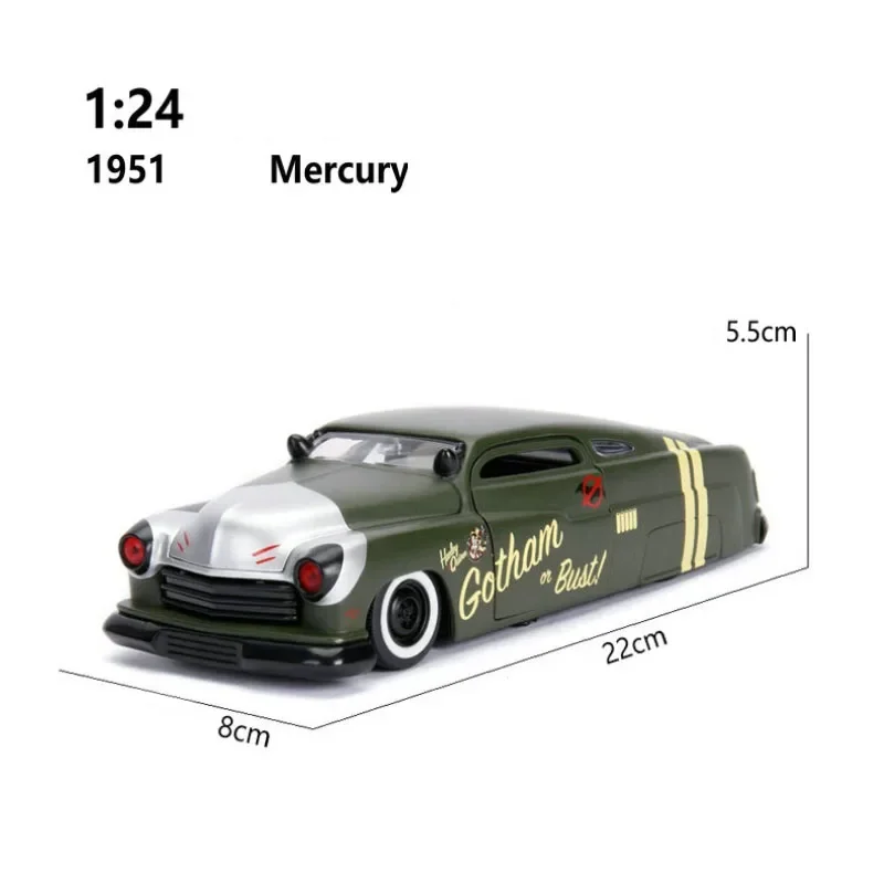 

Масштаб 1:24 клоун 1951 девушка ртуть литая металлическая машина классические модели автомобилей игрушки для взрослых коллекционные подарки статический дисплей Z4