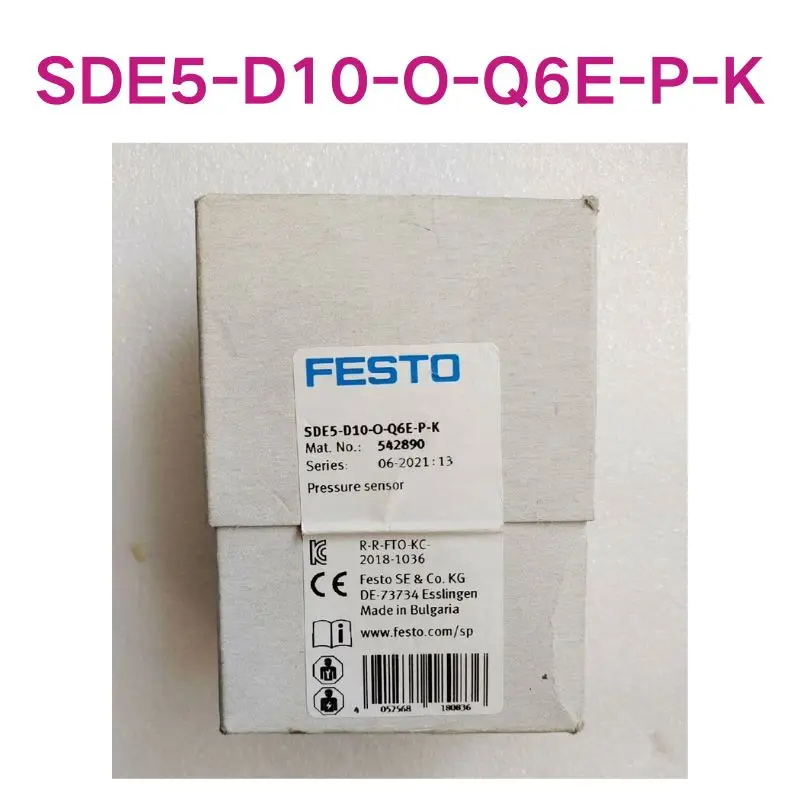 New Pressure switch sensor SDE5-D10-O-Q6E-P-K   Fast Shipping