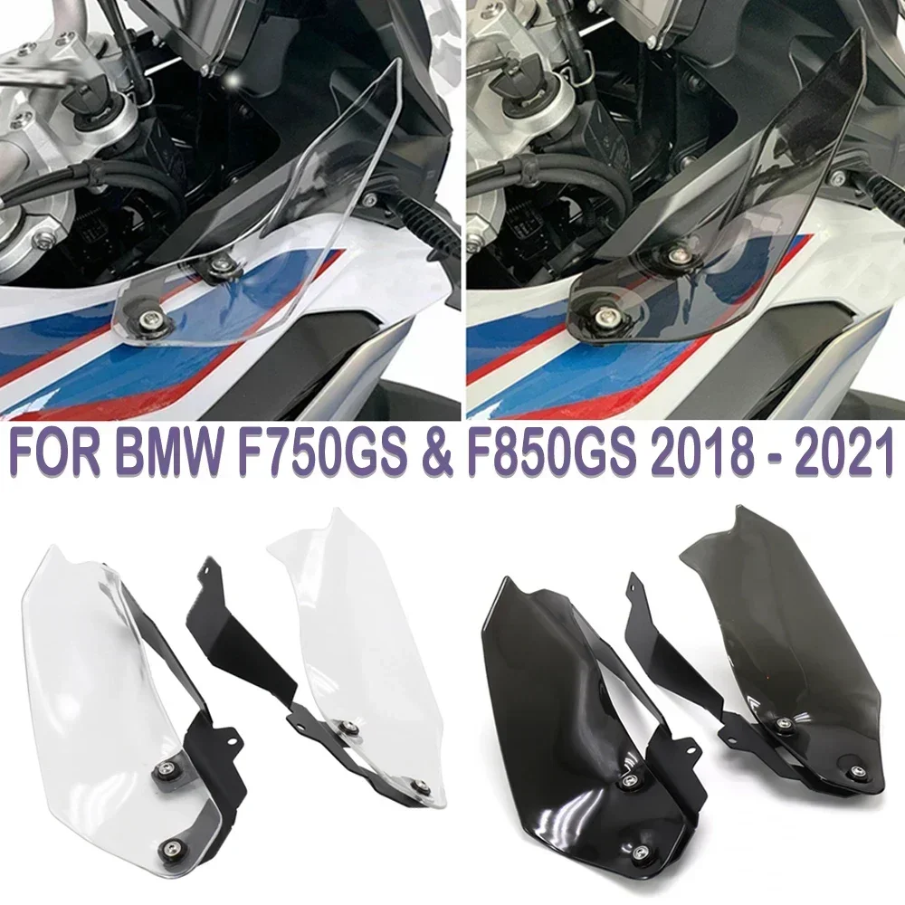 For BMW F750GS F850GS F 850 GS 750 2018-Up 2019 2020 New Motorcycle Windshield Windscreen Plate Side Panels Front Wind Deflector