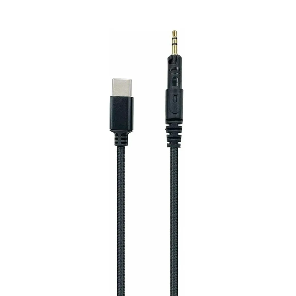 With/Without Volume Control Type-C/USB C to 2.5mm Jack Headphone Cable 1.5M Audio Cord For Audio-Technica M40X M50X M60X M70X