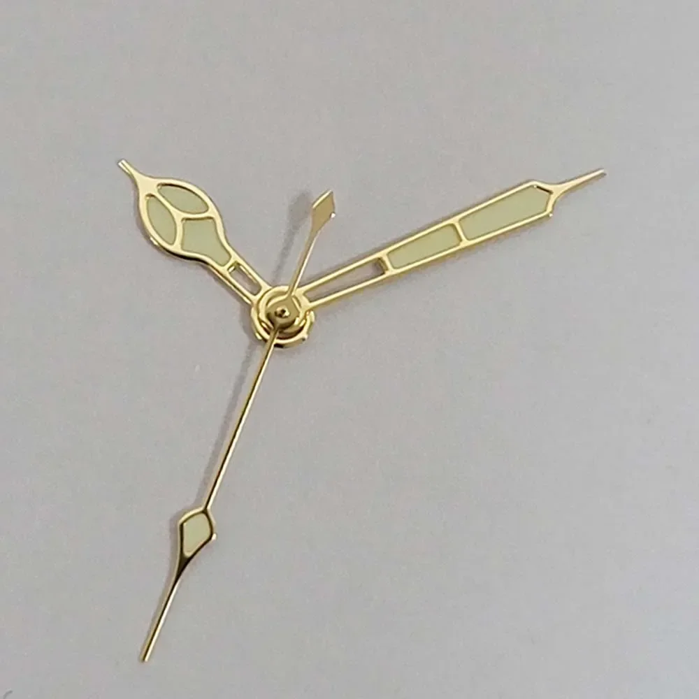 أيدي مضيئة مؤشرات ساعة خضراء ، حركة DIY بها بنفسك ، أسود ، فضي ، ذهبي ، NH35 ، NH36 ، 4R ، 7S ، 8 مللي متر x 12.5 مللي متر x 13 مللي متر ، جديد