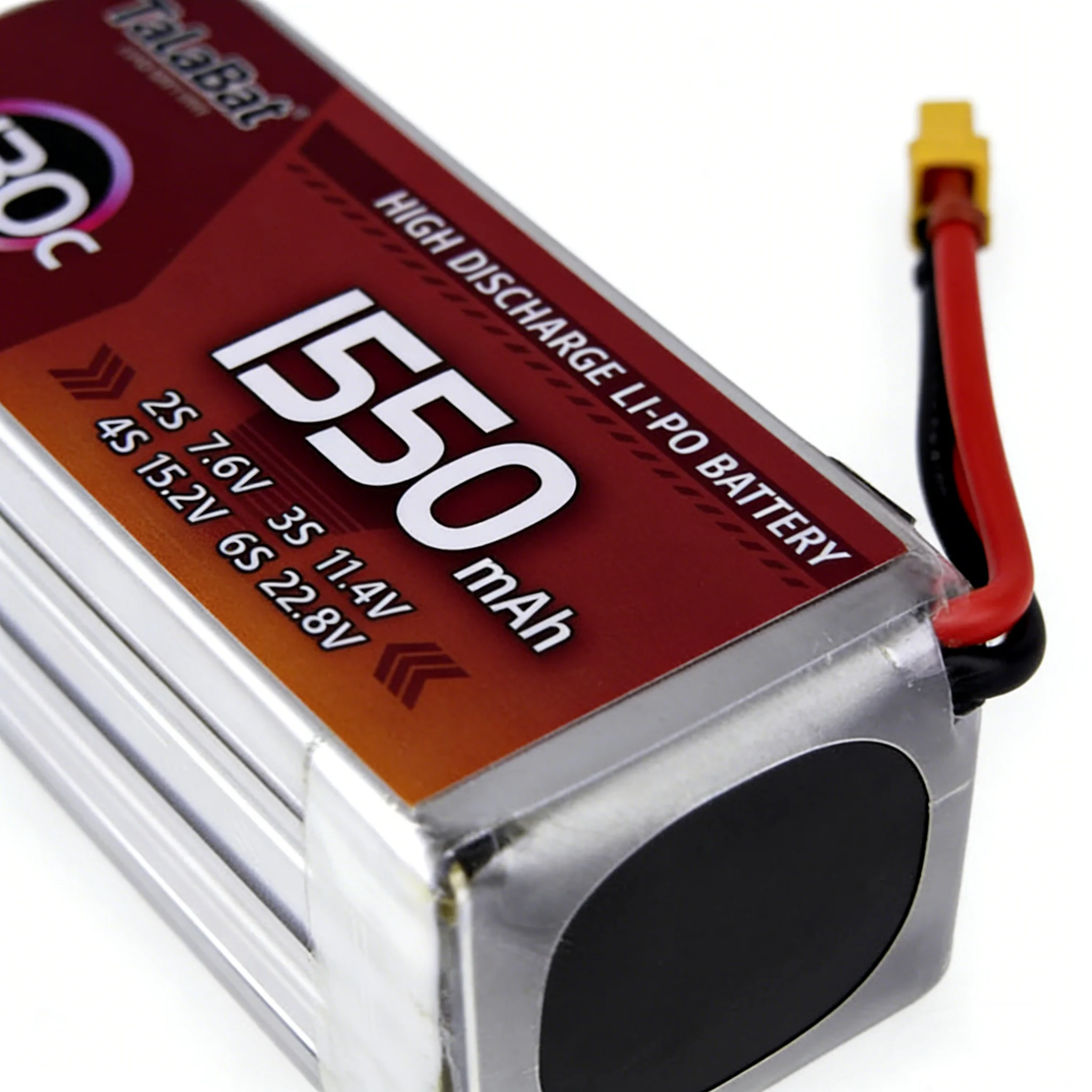 Upgrade 6s 22.2V 1550mAh 130C LiPo Battery For RC Helicopter Quadcopter FPV Racing Drone Parts 22.2v Drones Battery With XT60