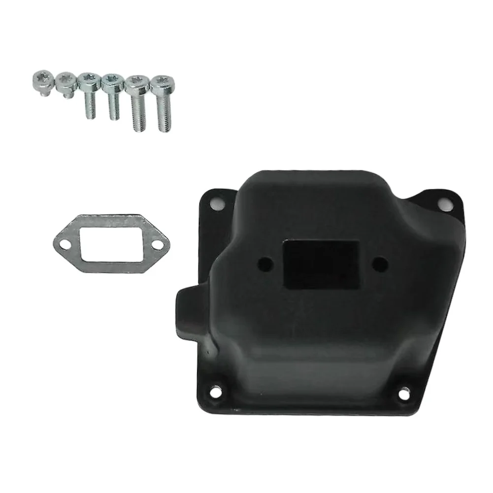 For Chainsaw Muffler Replacement For MS640 MS660 Metal Noise Reduction For Exhaust Pipe Spare Parts For Forestry Landscaping Too