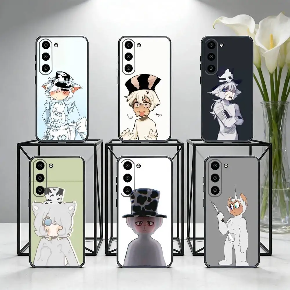 Funda de teléfono S-Slendytubbies 3 G-Guardian para Samsung Galaxy A73,A72,A71,A70,A53,A52,A51, otras fundas negras suaves