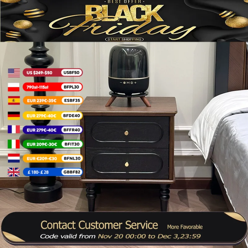 

Украшения, черная прикроватная тумбочка для спальни, винтажная мини-маленькая прикроватная тумбочка, экономия места, минималистичная мебель Mesitas De Noche