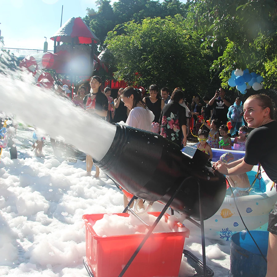 3000W Foam Machine Outdoor Foam Blower Atmosphere Party Swimming Foam Making Machine