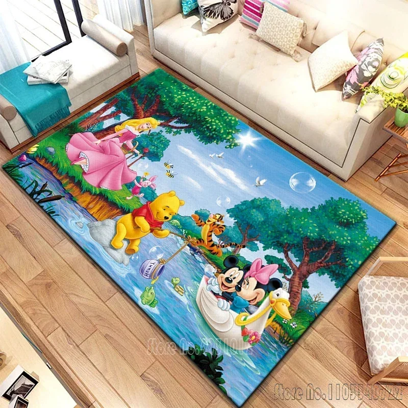 

Ковер с Микки Маусом Дональда Дака, ковры 80x120 см, декор для ванной комнаты, детский напольный коврик для гостиной, детской спальни, дивана