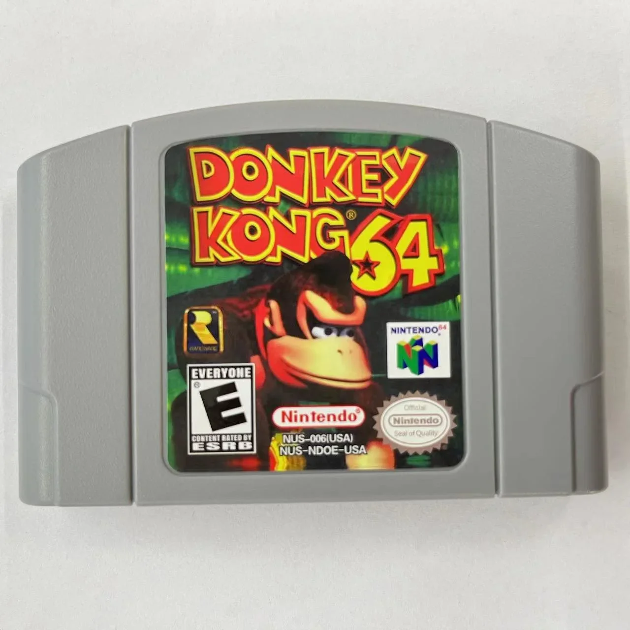 N64 لعبة خرطوشة الولايات المتحدة الأمريكية النسخة ديدي كونغ سباق الولايات المتحدة الأمريكية النسخة N64 رمادي شل دونكي كونغ 64 بت وحدة التحكم لعبة فيديو سعر المصنع