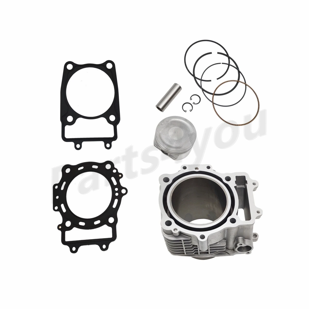 Cylinder Piston Kit For CFmoto 600 X6 U6 Z6 625 Z6EX Z6-EX CF600 CF196 Terralander 600cc ATV Quad UTV 0600-023100 196S-023100