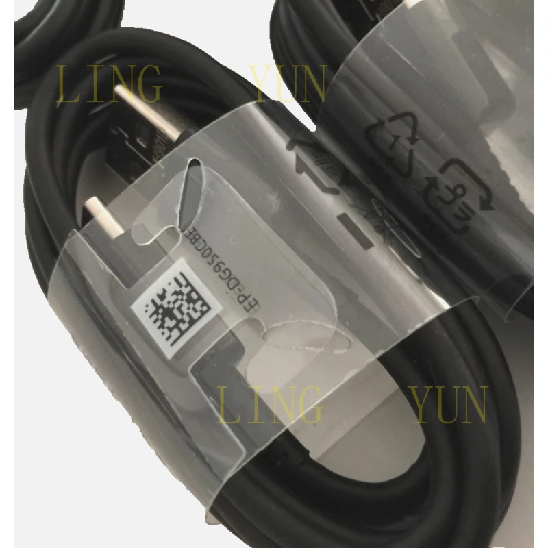 Z  *Lot of 100pcs*  for Samsung 1 Meter USB to USB-C Cable - Black