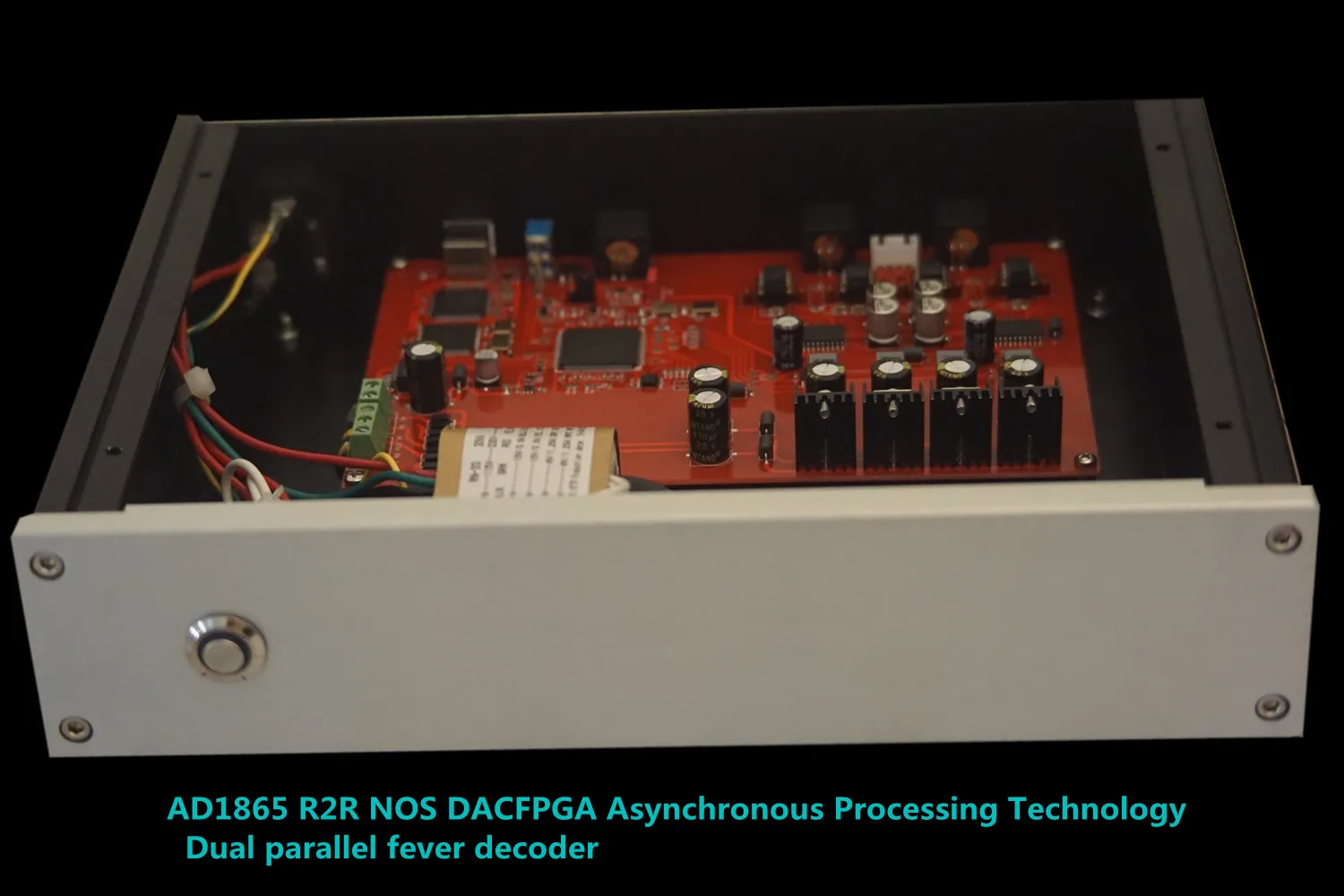 New AD1865 R2R NOS DACFPGA asynchronous processing technology, dual-parallel fever decoder