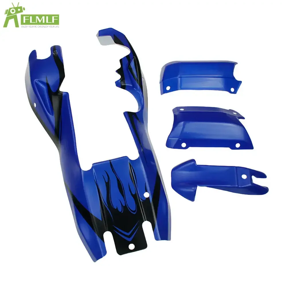 Plastic Car Shell Body Kit Fit for 1/5 HPI ROFUN BAHA ROVAN KM BAJA 5B Rc Car Toys Games Parts