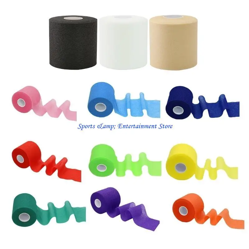 G7NF 1 Roll Wrap Tape, Not-Adhesive Protective Foams Wrap for Ankle, Wrist, Hand