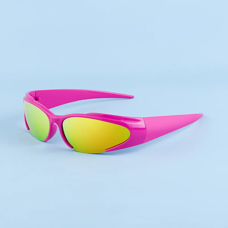 Neue y2k Sport Punk Sonnenbrille Frauen Männer Luxusmarke Mode Retro 2000's Brillen Vintage Steampunk Sonnenbrille Sonnenbrille uv400 – Detail 6