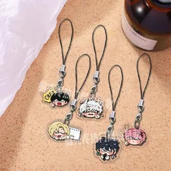 PLAVE Mobile Phone Lanyard NOAH YEJUN BAMBY EUNHO HAMIN Acrylic Pendant Kawaii Cartoon Straps Hanging Cute Rope Accessories Gift