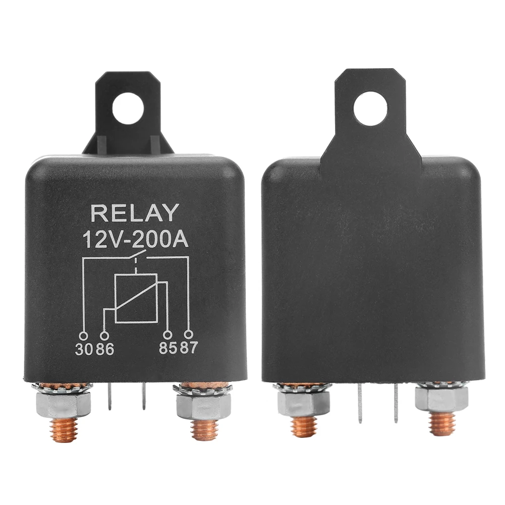 100A/200A Normal Open Heavy Duty Car Starter Relay for Control Battery WM686 ON/OFF RL/180 DC 12V Car Battery Control Relay