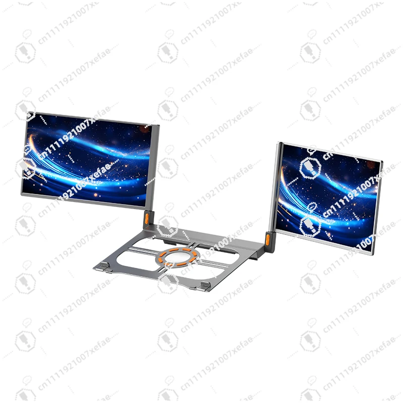 New multifunctional portable three-monitor dual-screen 14-inch C-screen expander