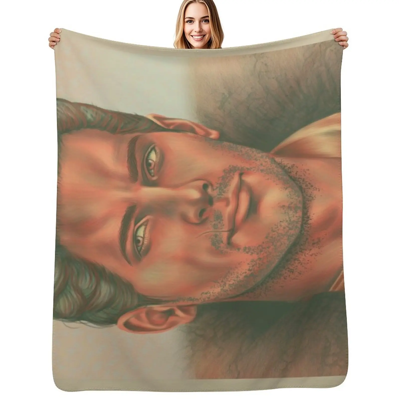 

Hello Commander Throw Blanket Soft Solid Color Blanket for Couch Bed