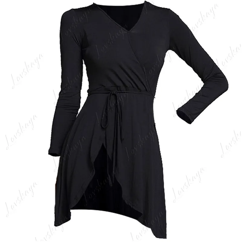 

Одежда для латиноамериканских танцев, женские платья для тренировок, элегантные новые модели для осени и зимы