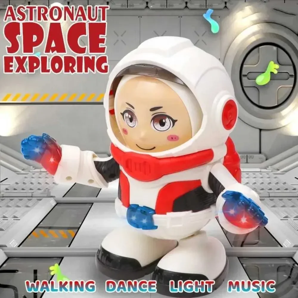 

Interactive Baby Toys Dancing Space Astronaut Electric Musical Toys with Lights & Sounds Moving Walking Toys for Toddlers