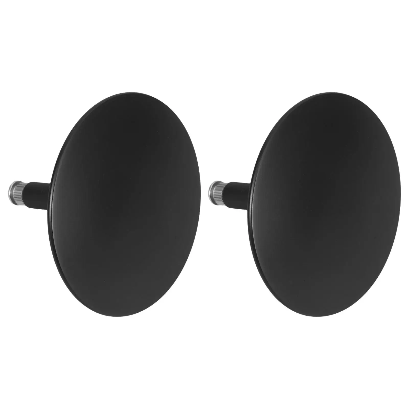 

2Pcs Bathtub Drain Stopper 70Mm Metal Rotating Bath Plug Cover Hair Catcher for Bathroom Kitchen Shower Sink Leak Prevention