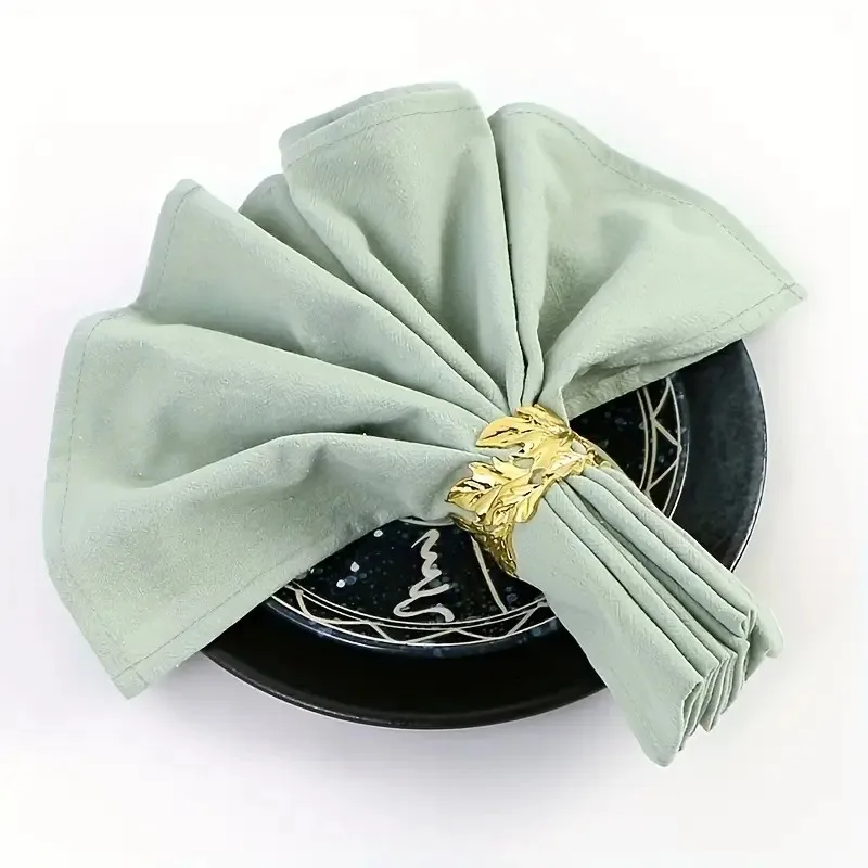 6pcs Dinner Napkins, Skin-friendly Soft Table Napkins, Fabric Napkin Cloth For Wedding Birthday Christmas Party Decor