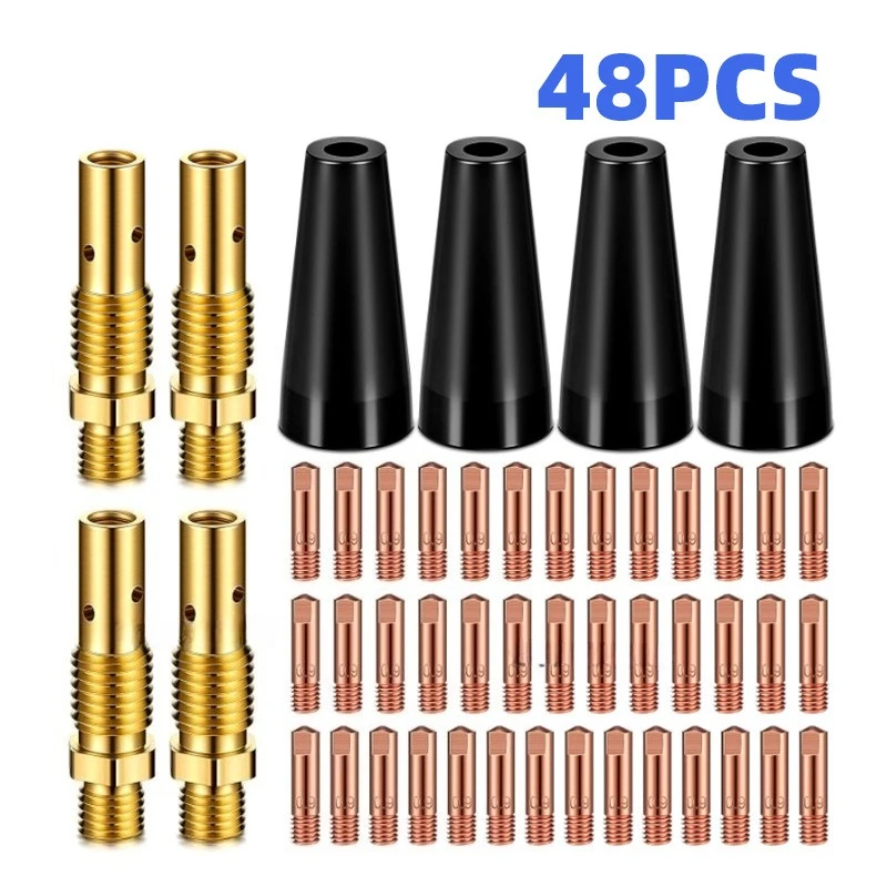 adatto-per-la-copertura-protettiva-degli-accessori-della-pistola-per-saldatura-mig-kp1939-1-ugello-protettivo-asta-di-collegamento-ugello-conduttivo-48-pezzi