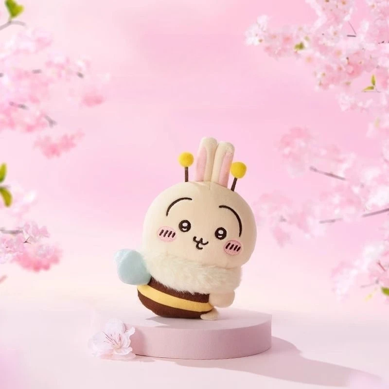 Bee Series Cartoon Cute Hachiware Usagi Doll Soft Cute Plush Doll Ornaments Car Interior Decoration Small Ornaments view 2