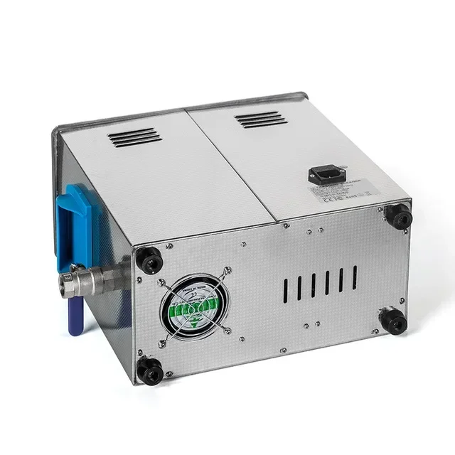 Ultrasone reiniger 6L 150W met verwarmingsmand Mechanische controller Ultrasoon bad, 40khz