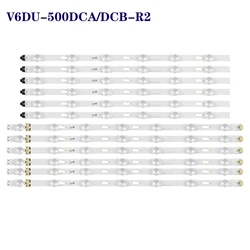 Tira de LED para iluminación trasera para SamSung UE50KU6000W UE50KU6000U UE50KU6000K UE50MU6100W UE50MU6100U UE50MU6100K UE50KU6020K