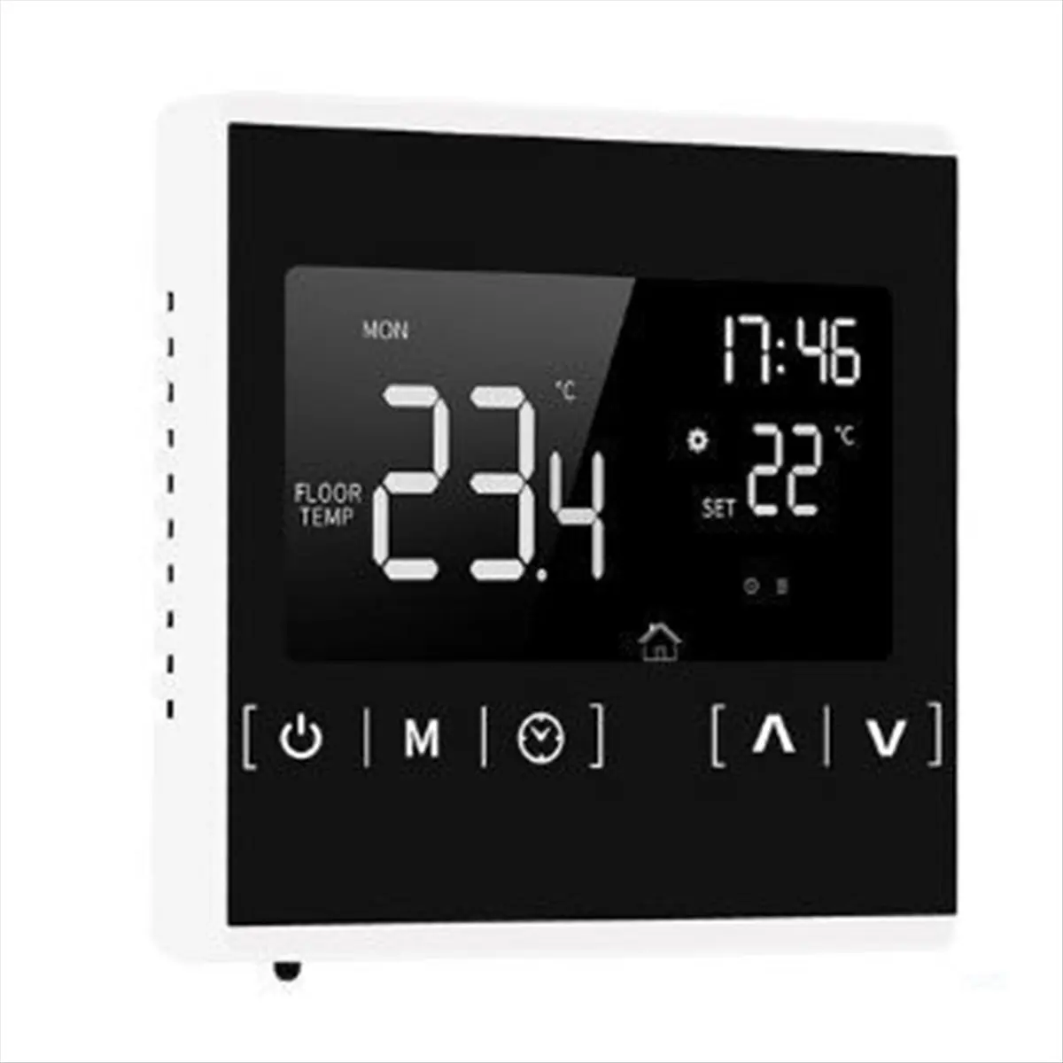 618 Mega Sale-Smart LCD Touchscreen Thermostat for Home Programmable Electric Floor Heating System Thermoregulator AC 85-240V