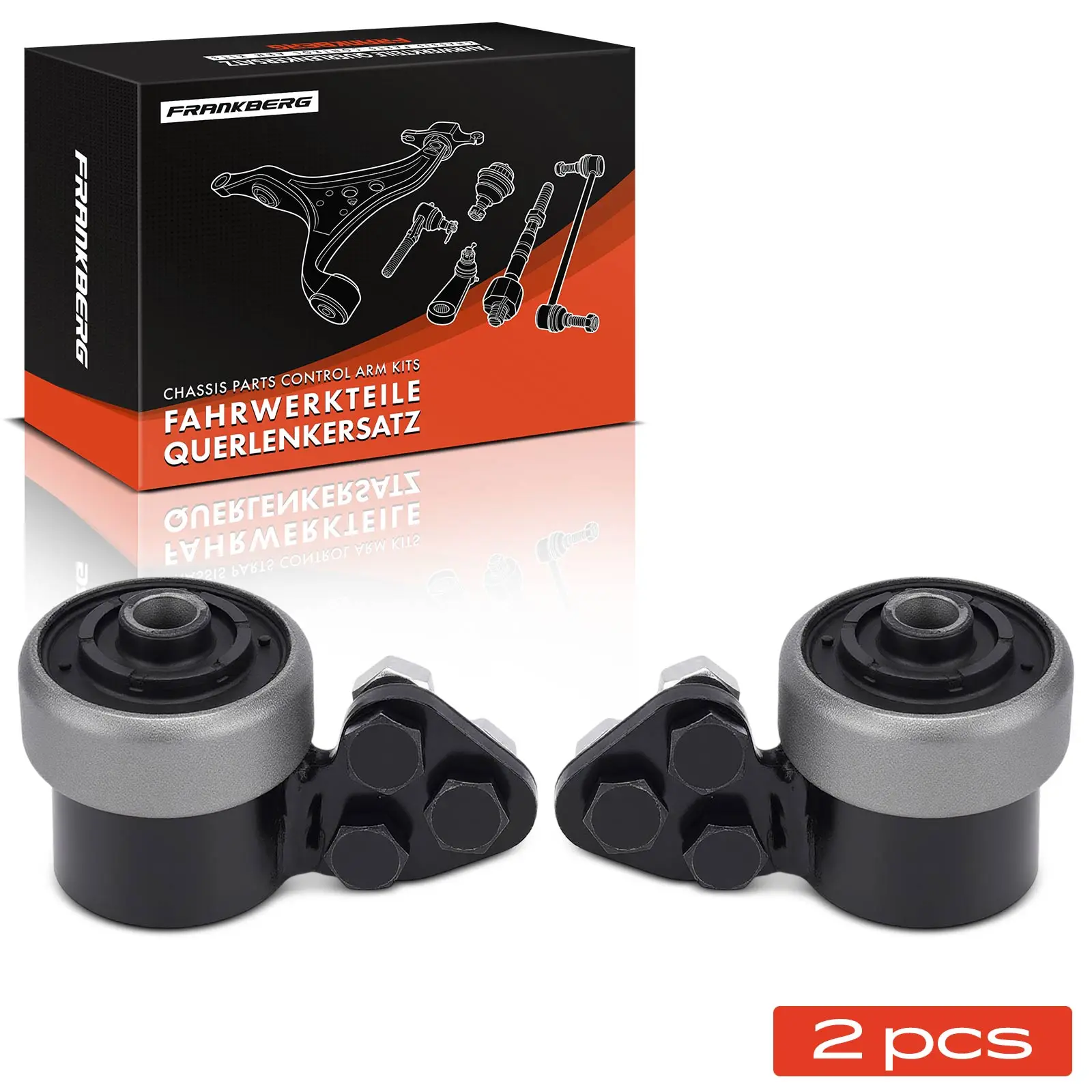 Frankberg 2x Draagarmbus Draagarm Vooras Links Rechts voor Opel Combo Corsa C Meriva Box/Hatchback S07 0352366