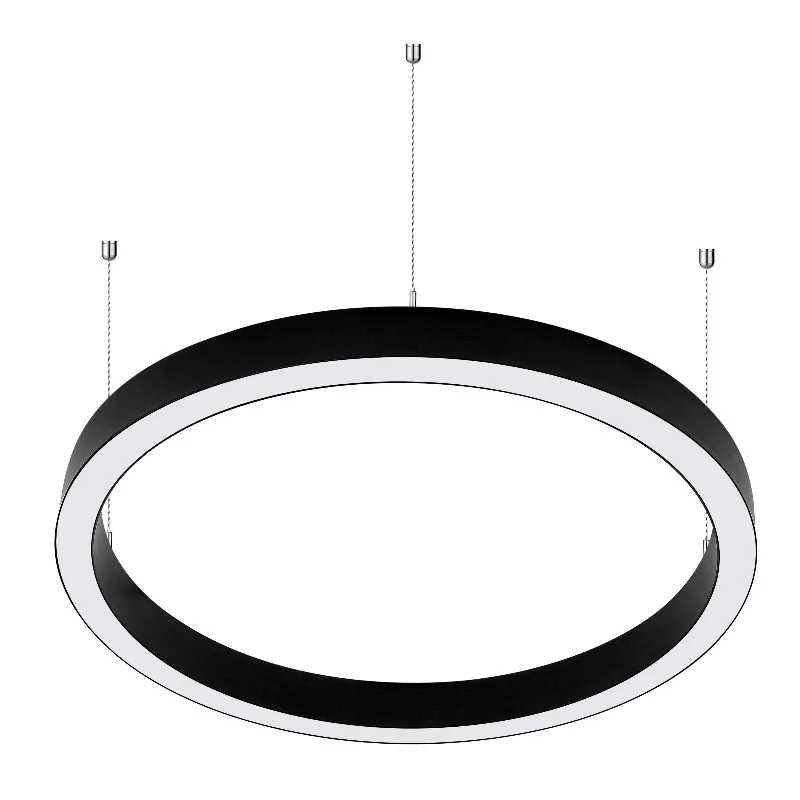 Smart Circle Pendant Light with DALI 0-10V Zigbee Tuya WiFi 2.4G Bluetooth | Dimmable LED Round Lamp for Modern Projects