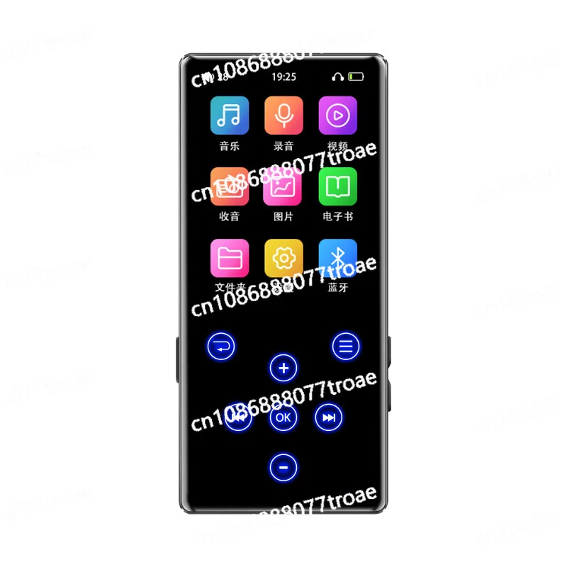 Mp3 cross mirror Bluetooth external playback touch screen Mp4 student music player lossless HiFi