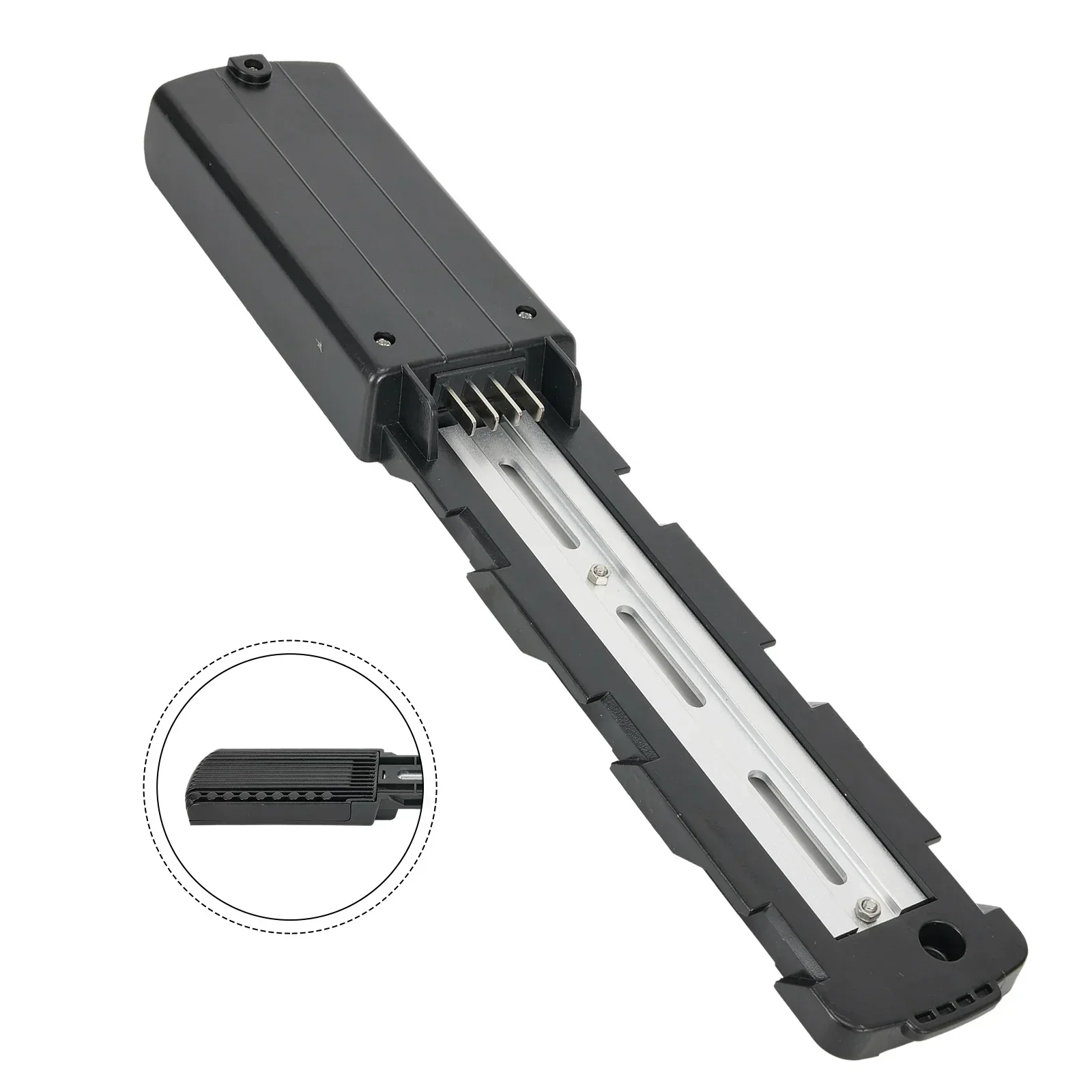 RoRuSMount Plate Stand Bracket Holder Bottom Base Ebike Battery Mount 1PC 4pin ABS And Metal Black Electric Bicycle