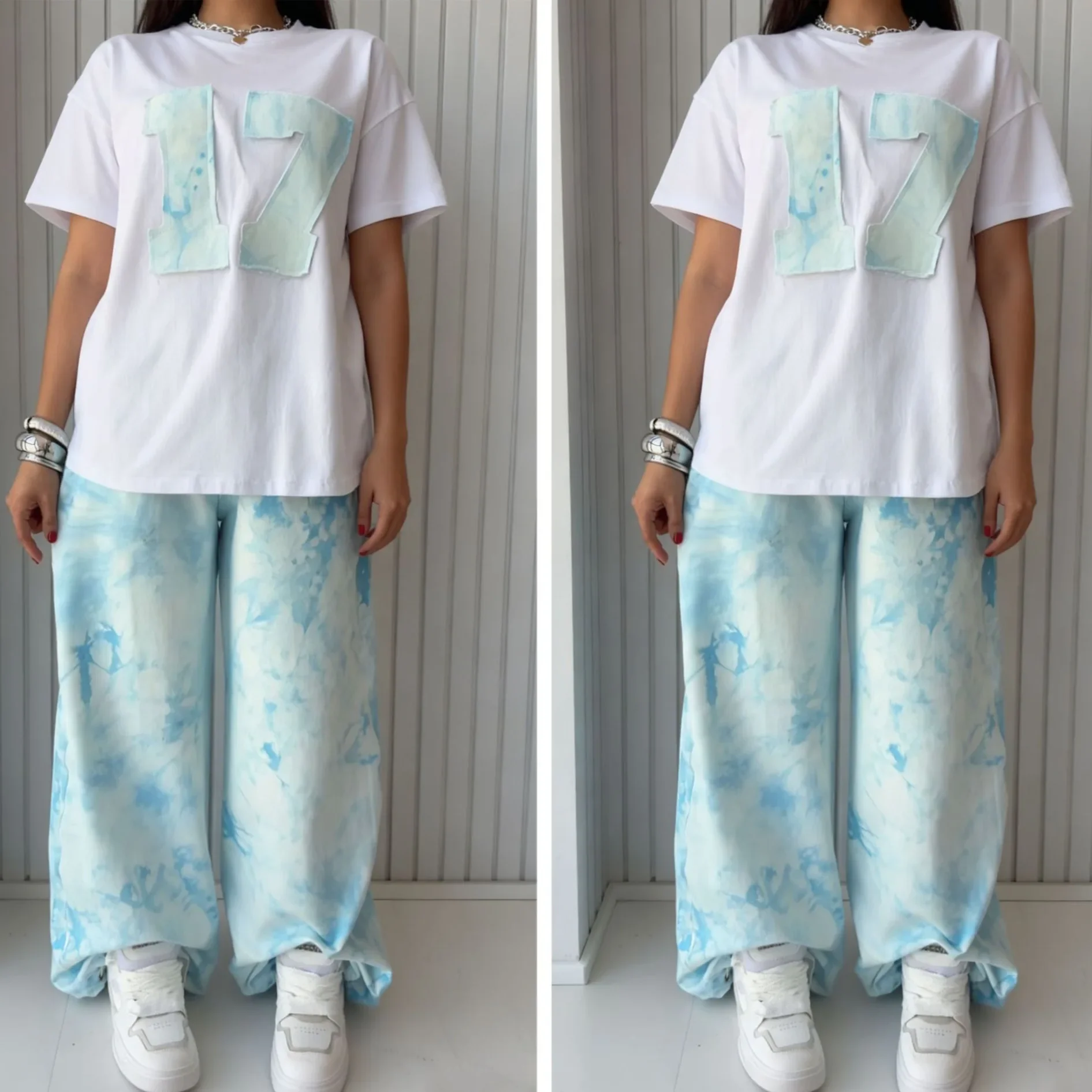 2피스 여성 세트 다시키 아프리카 의류 여름 가을 2026 패션 반팔 상의와 바지 세트 파티 여성용 매칭 세트